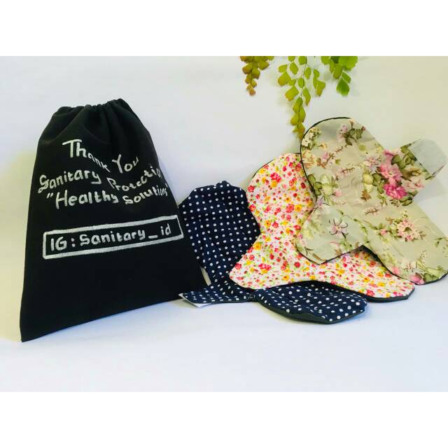 Softex kain,pembalut cuci ulang