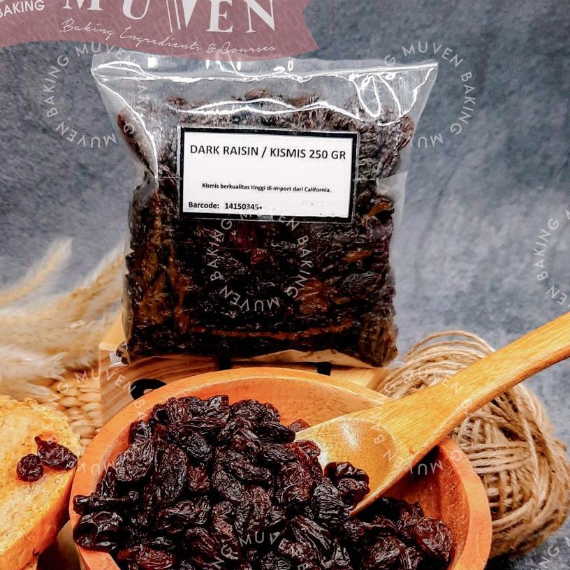 

[Terlaris Today] KISMIS HITAM 250 Gr / DARK RAISIN CALIFORNIA IMPORT PREMIUM QUALITY
