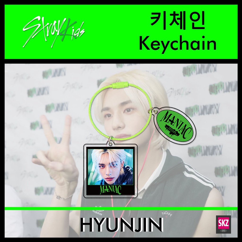 Gantungan Kunci Desain KPOP Stray Kids ODDINARY MANIAC Album Bahan Akrilik Untuk Pria Dan Wanita