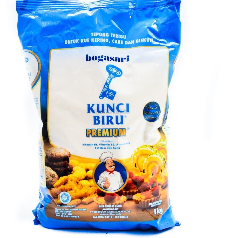 

SUPER PREMIU Terigu Kunci Biru 1kg / Tepung Terigu Kunci Biru 1kg / Terigu Kunci Biru Premium 1 kg