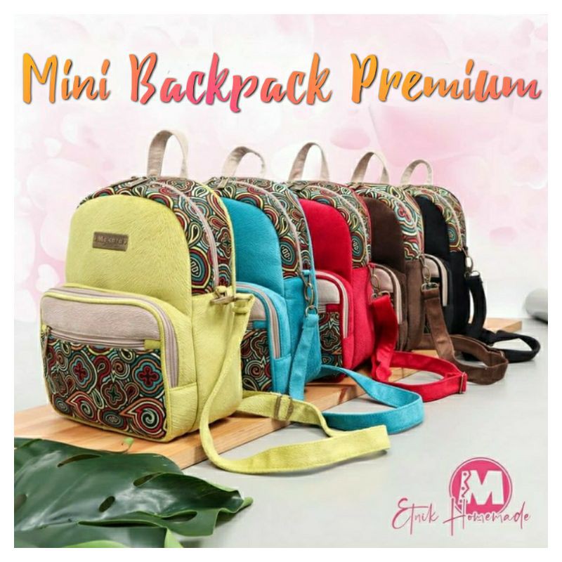 Tas Ransel Makara Mini Backpack Premium - Tas etnik