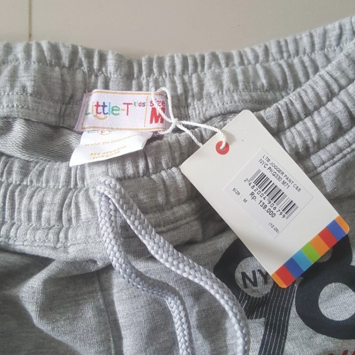 celana jogger training anak laki laki little M / little T