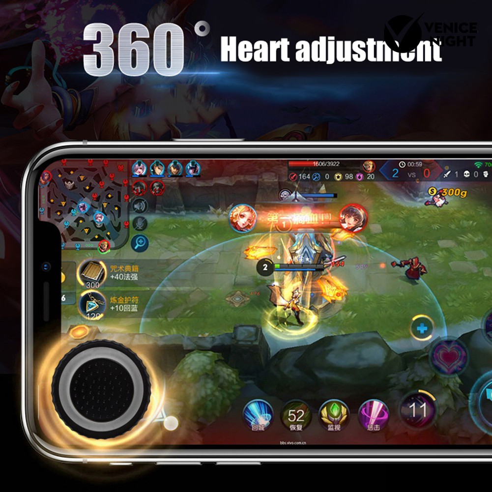 Q9 Mobile Phone Tablet Game Controller Joystick Tombol Layar Sentuh