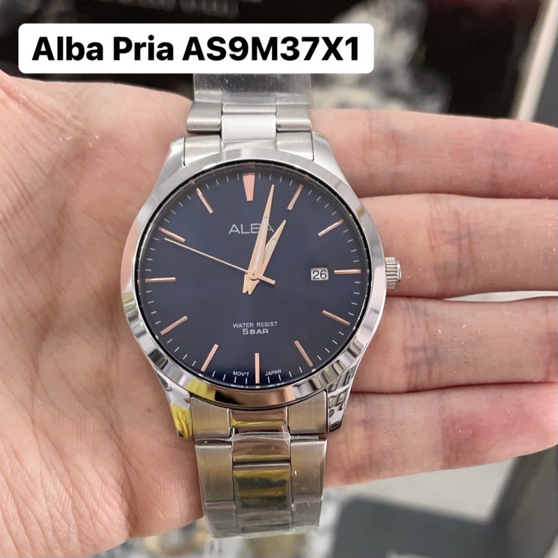 Jam Tangan Alba Pria AS9M37 AS9M37X1 Original