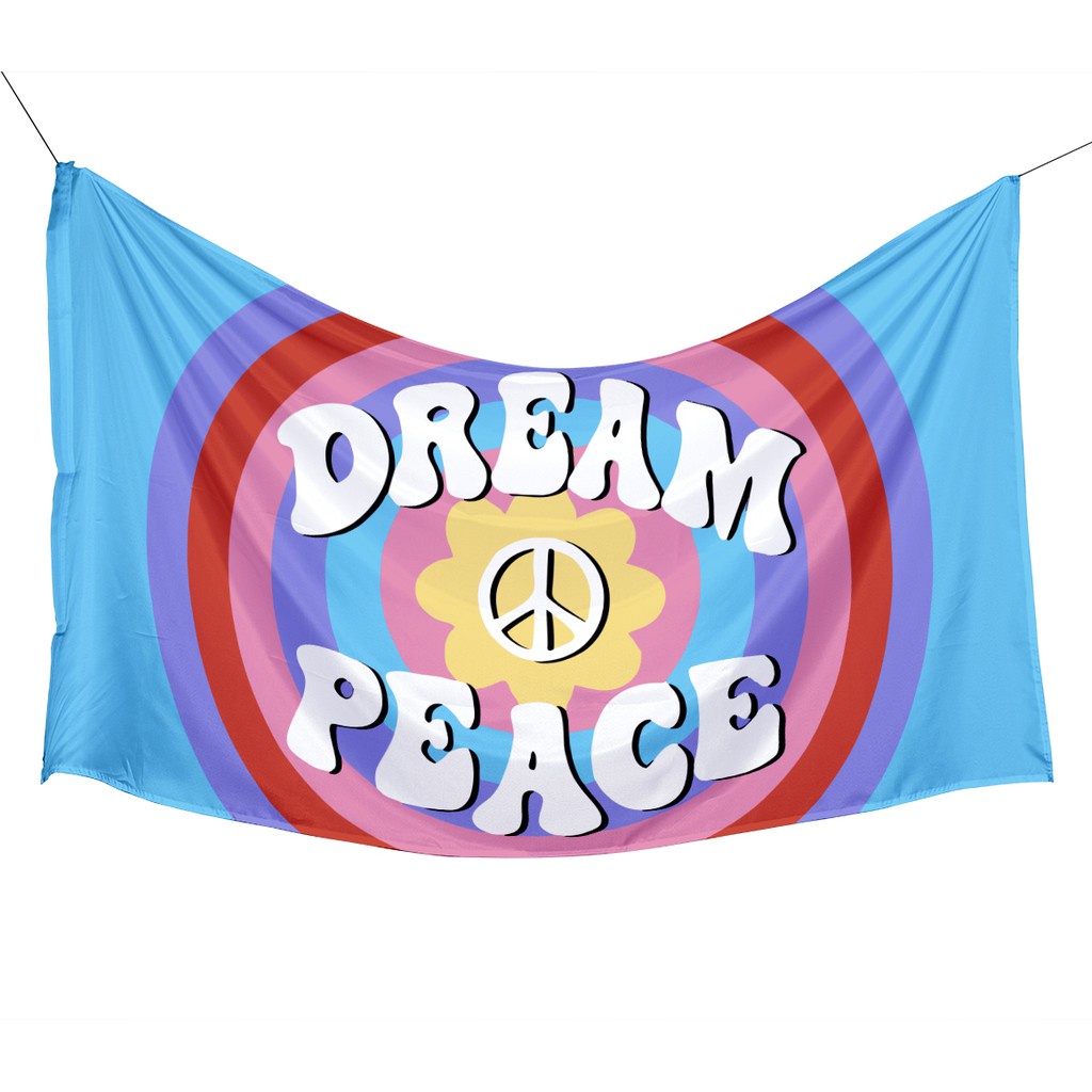 Tapestry Fabric Bendera Poster Kain Flag Nct Dream Hello Future
