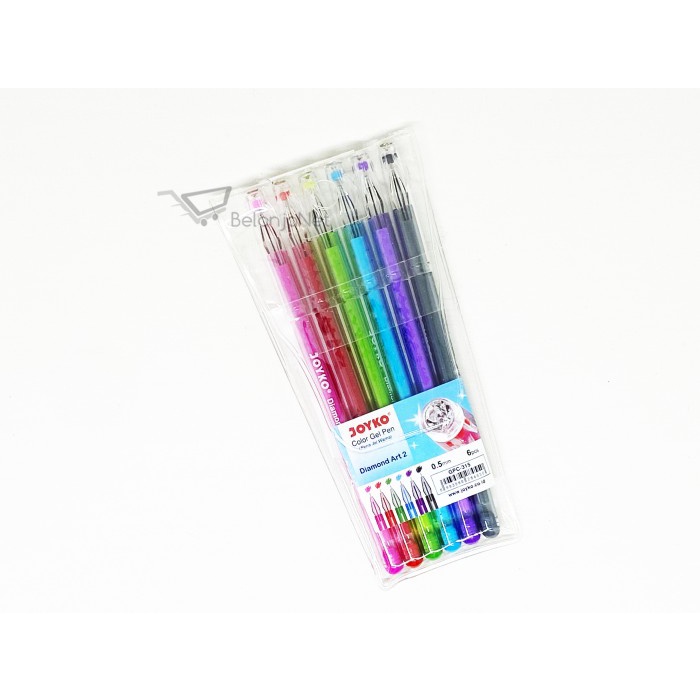 

Cuci Gudang Color Gel Pena Jel Warna Joyko Gpc-315 Diamond Art2 6 Warna 0.5 Mm Sale!!!
