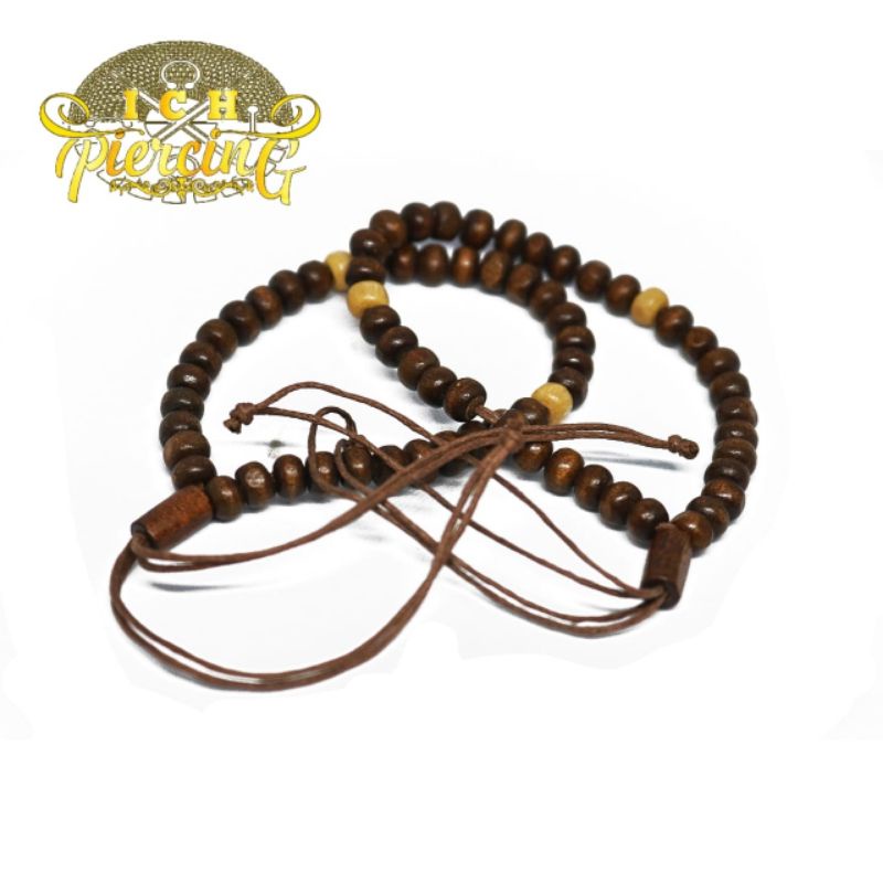 gelang ACCESORIES kayu / gelang ethnik kayu bulat variasi