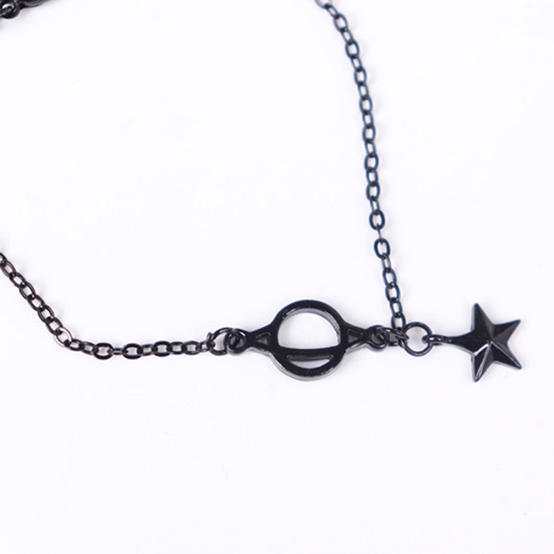 Murah❤️Gelang Planet Pelajar Sederhana Mewah Ringan Bintang Berujung Lima Gelang Segar Kecil Cocok untuk Semua