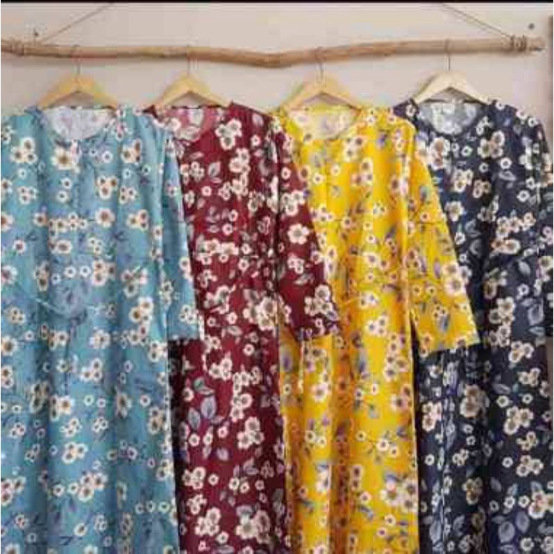 gamis katun terrlariss..,gamis katun random,gamis dewasa,gamis muslim,baju gamis murah