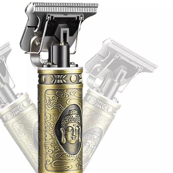 ✹ Hair Clipper Trimmer Detailer Alat Cukur Rambut Elektrik Professional Buddha Clipper Cukuran WS-T9