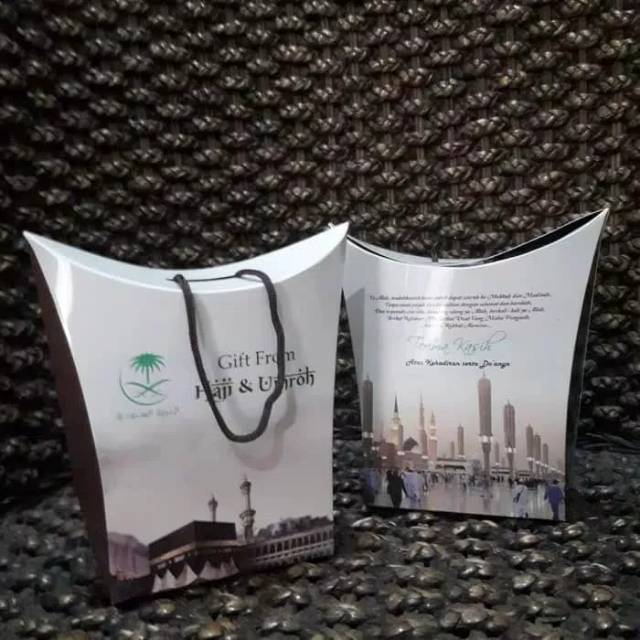 

tas / paper bag oleh-oleh haji & umroh isi 50 pcs