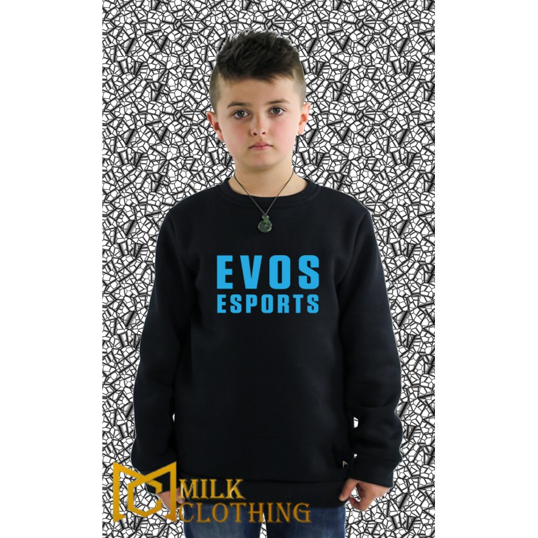 jaket anak Hoodie evos Esports - Milk Clothing
