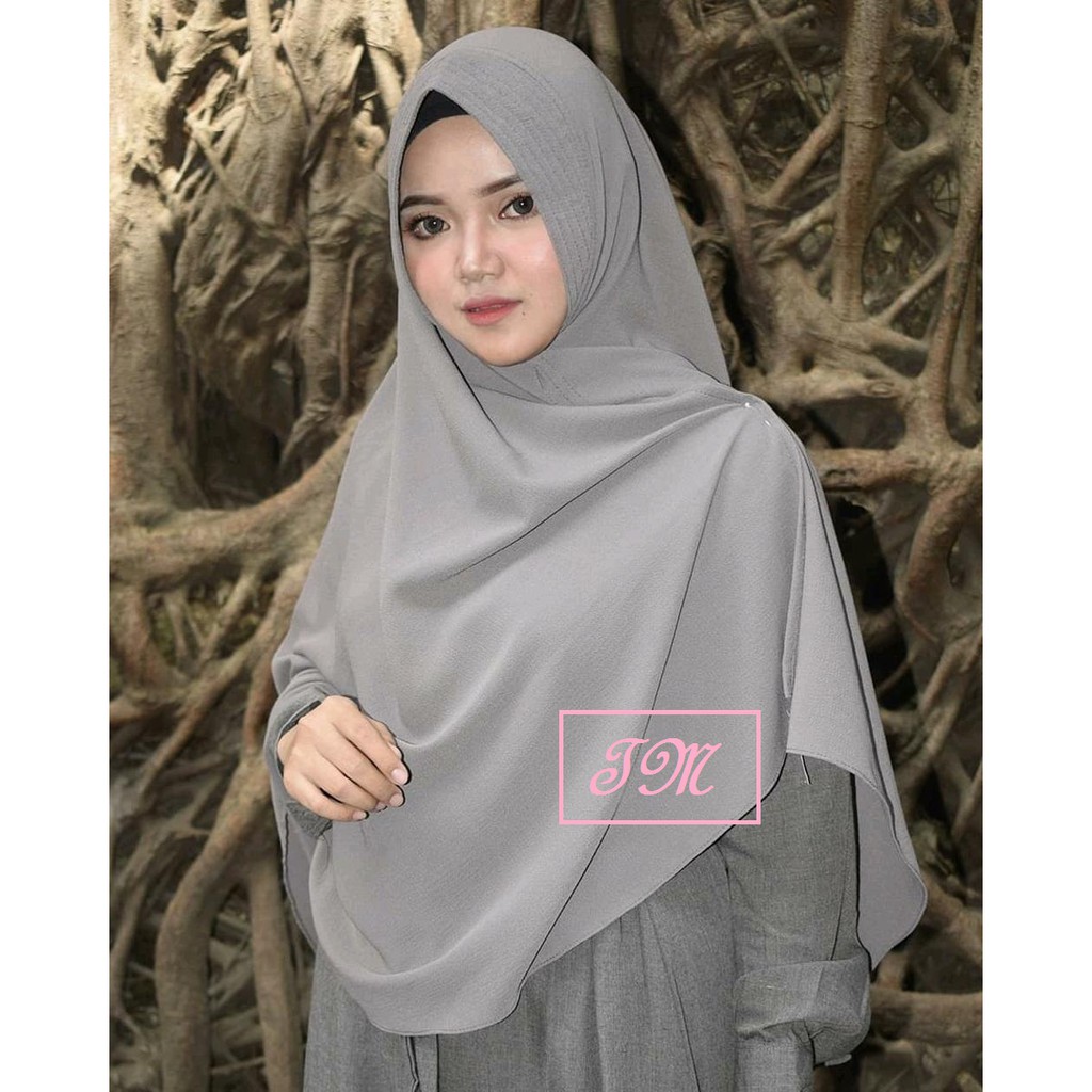 PROMO Jilbab  Instan  Siria Series 1Slup Crepe High 