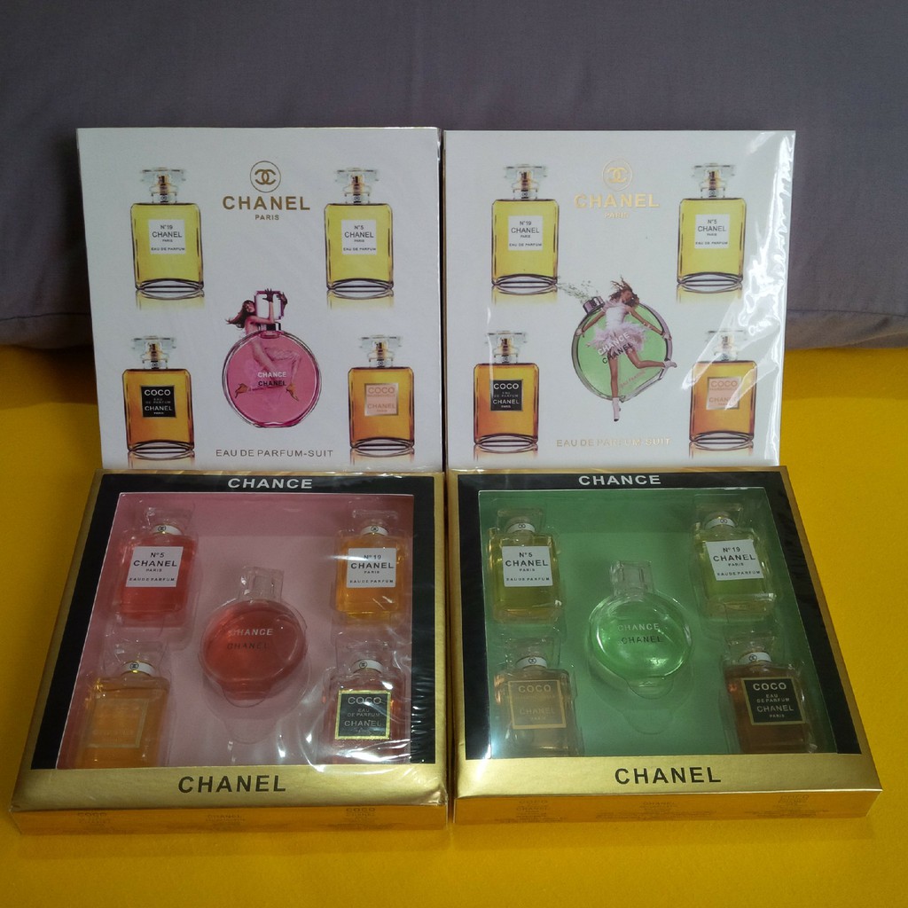 CHANEL EAU DE PARFUM SUIT - MINIATUR PARFUM CHANEL
