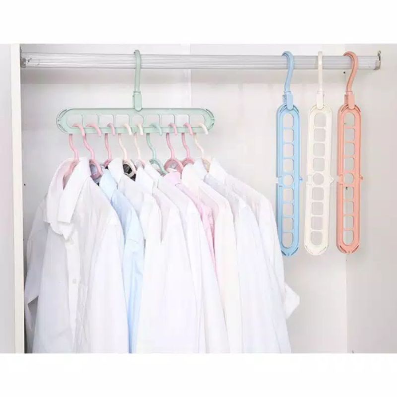 Gantungan Baju/ Magic Hanger Baju multifungsi Tjkt1606 U1