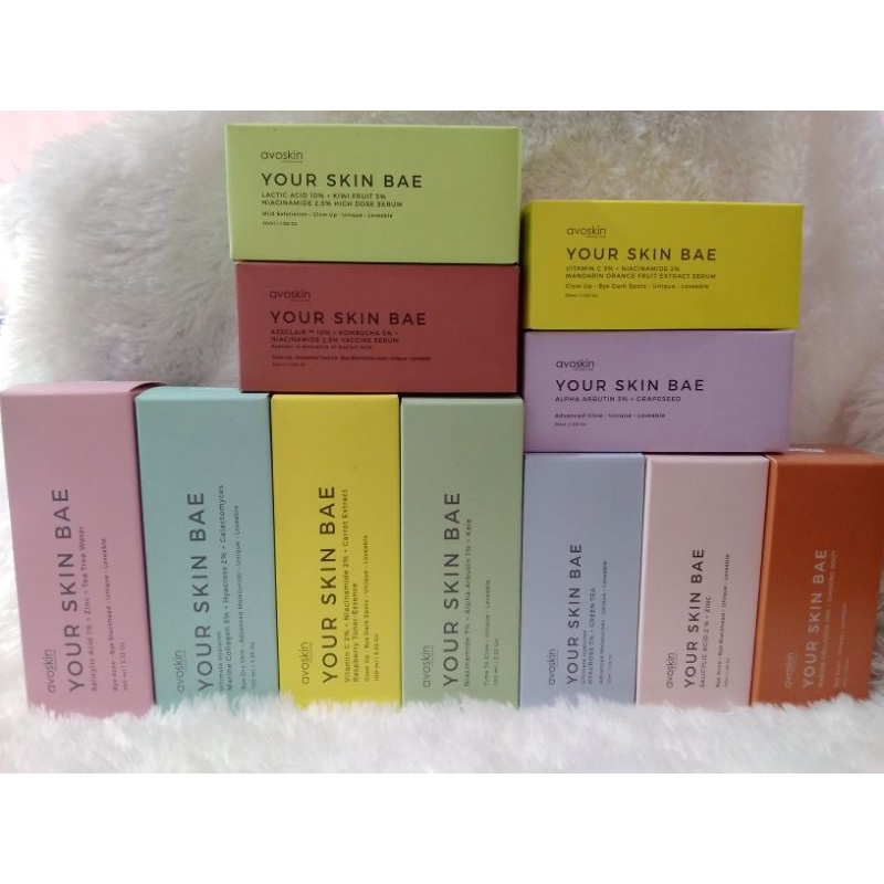 AVOSKIN YOUR SKIN BAE Series & Sunscreen Avoskin