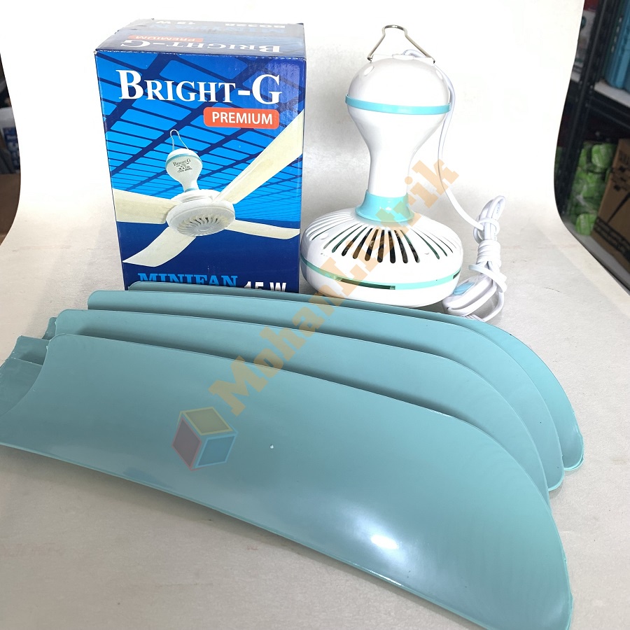 KIPAS ANGIN GANTUNG CEILING FAN MINI FAN BRIGHT-G BG-328 15 WATT