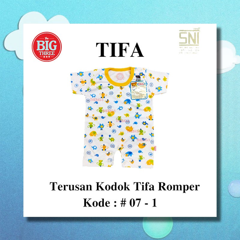 TIFA Jumper Baju Bayi bahan katun lembut ukuran All Size