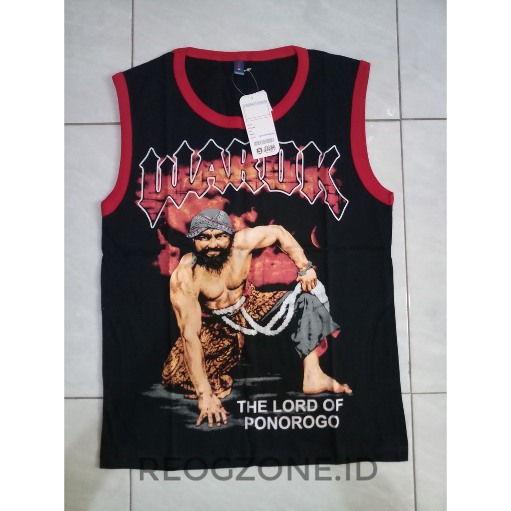 KAOS SINGLET SABLON REOG PONOROGO