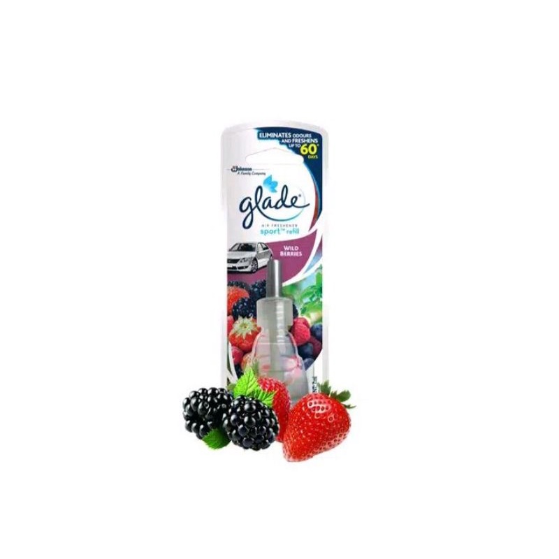 Glade Sport Car Parfume Reffil Wild Berries