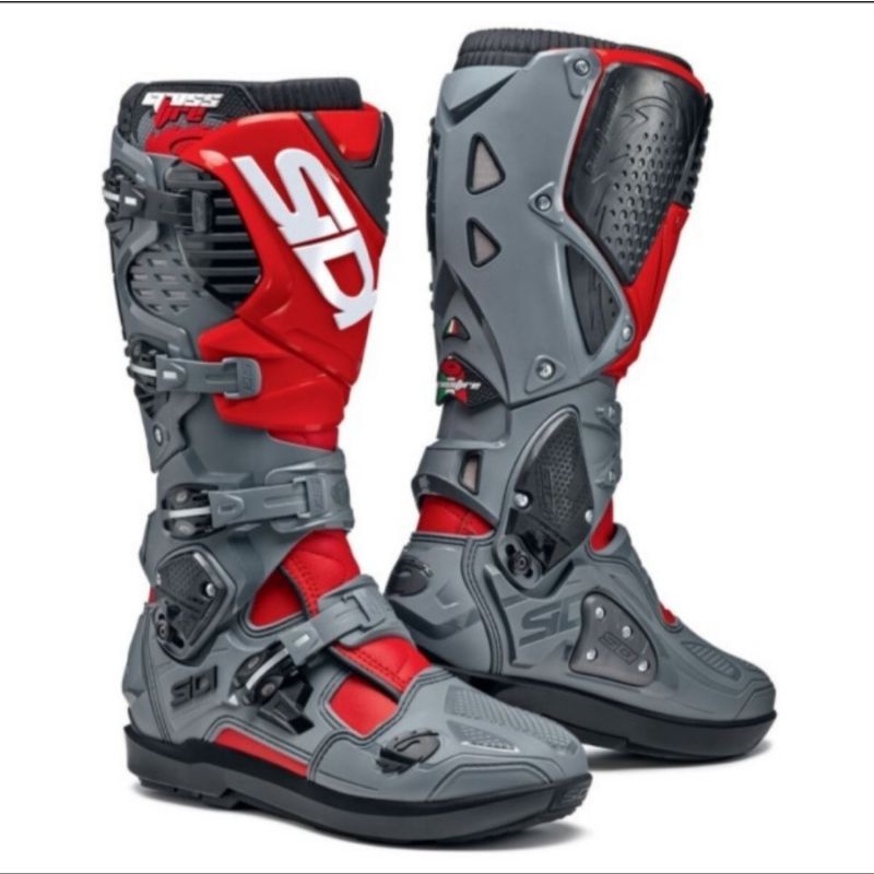 Sepatu Sidi Crossfire 3 srs mx boots L.Edition Red/Grey