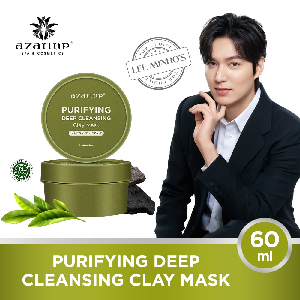 READY Azarine Purifying Deep Cleansing Clay Mask 60g / masker azarine