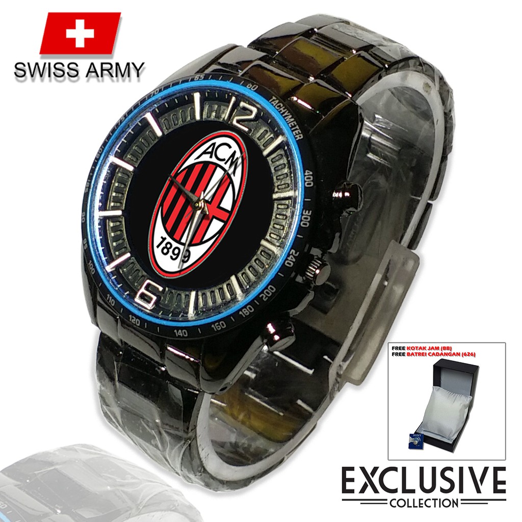 (Istimewa Bossque) Jam MILAN Rantai Sport (Elegan)