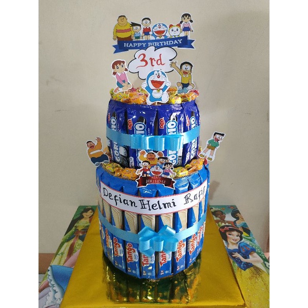 

Snack tower / Snack cake / Tart snack /Kue ulang tahun