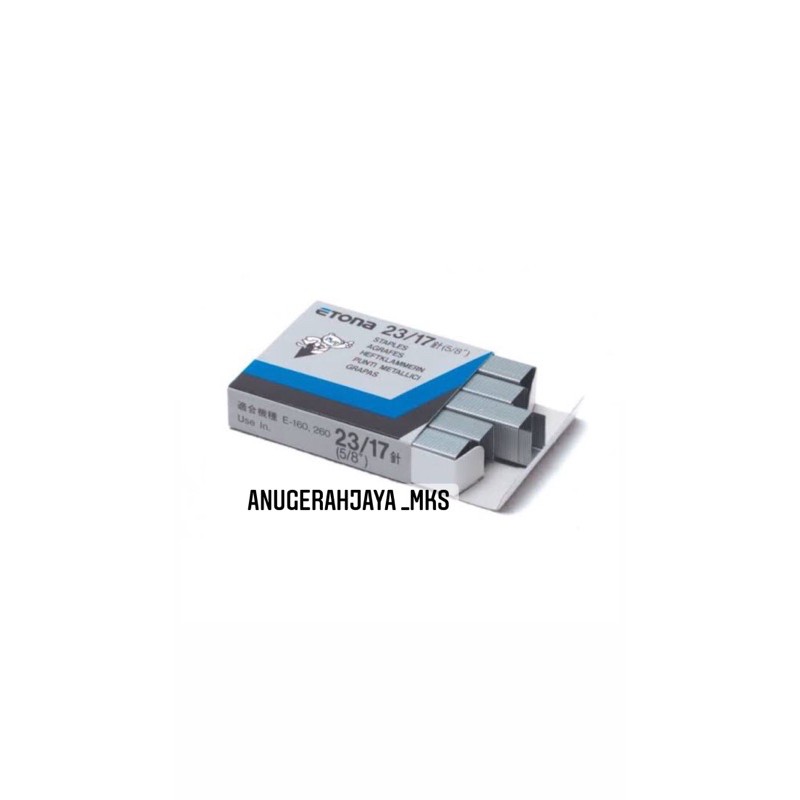 

Staples Etona 23/17 / Staples / Isi hekter / Isi clip / Isi klip / Stapler / etona