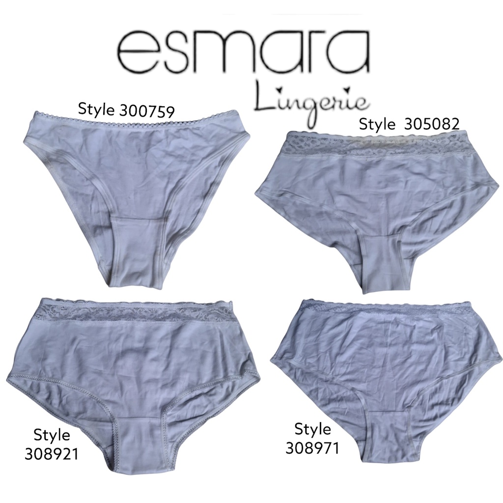 Panty (celana dalam) SALE Esmara Lingerie color White 4 model