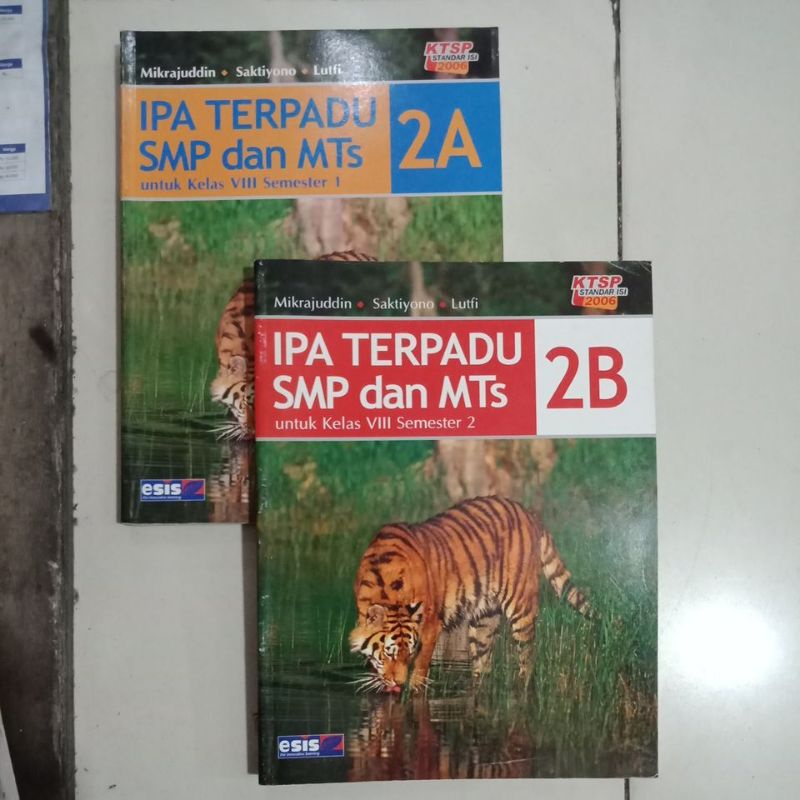 IPA Terpadu SMP 2A dan 2B KTSP 2006