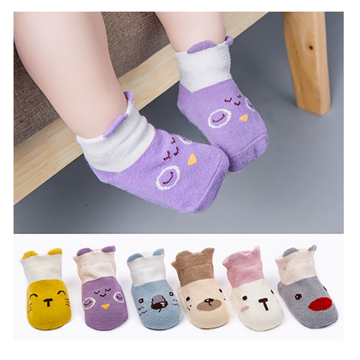 Kaos Kaki Bayi Motif Boneka