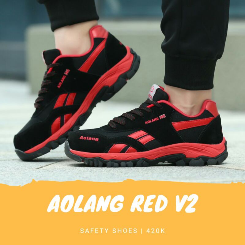 Safety Shoes Aolang Red