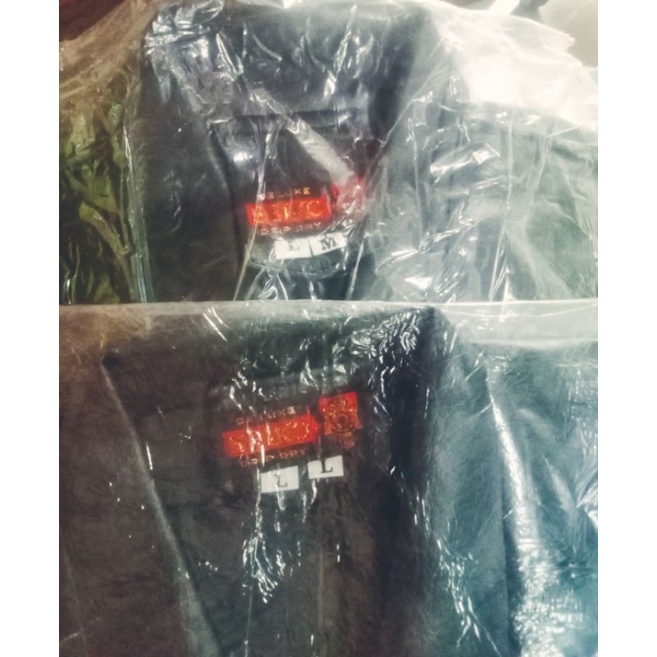 jaket pria merek seiko model Harley ukuran size L L DAN LM kulit sintetis, kalep