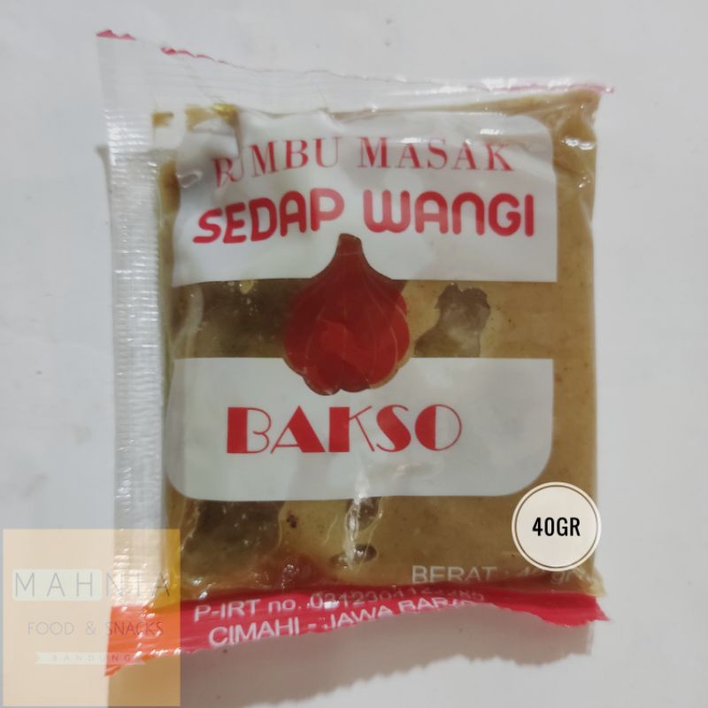 

BUMBU MASAK KUAH BAKSO INSTAN GURIH MURAH KEMASAN ISI40g