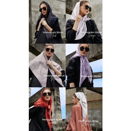 Monogram Donna Scarves