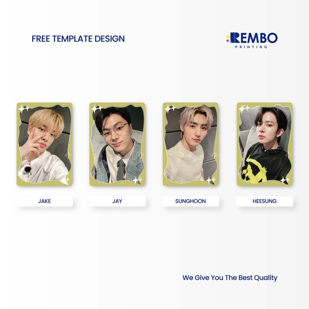 Photocard Deco ENHYPEN Murah