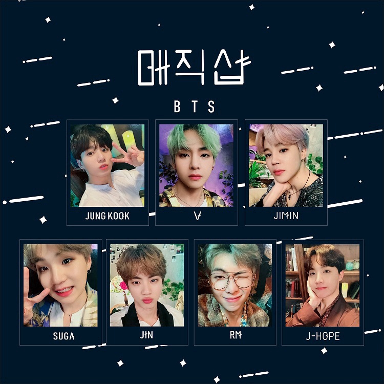 K Pop Club Bts Fan Meeting 5th Muster Official Same Paragraph Light Cards Shopee Indonesia