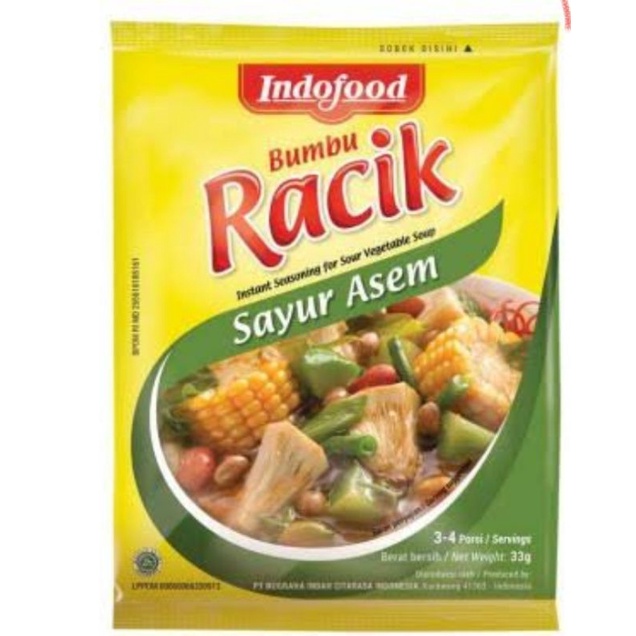 

Indofood Bumbu Racik Sayur Asem 20 gram