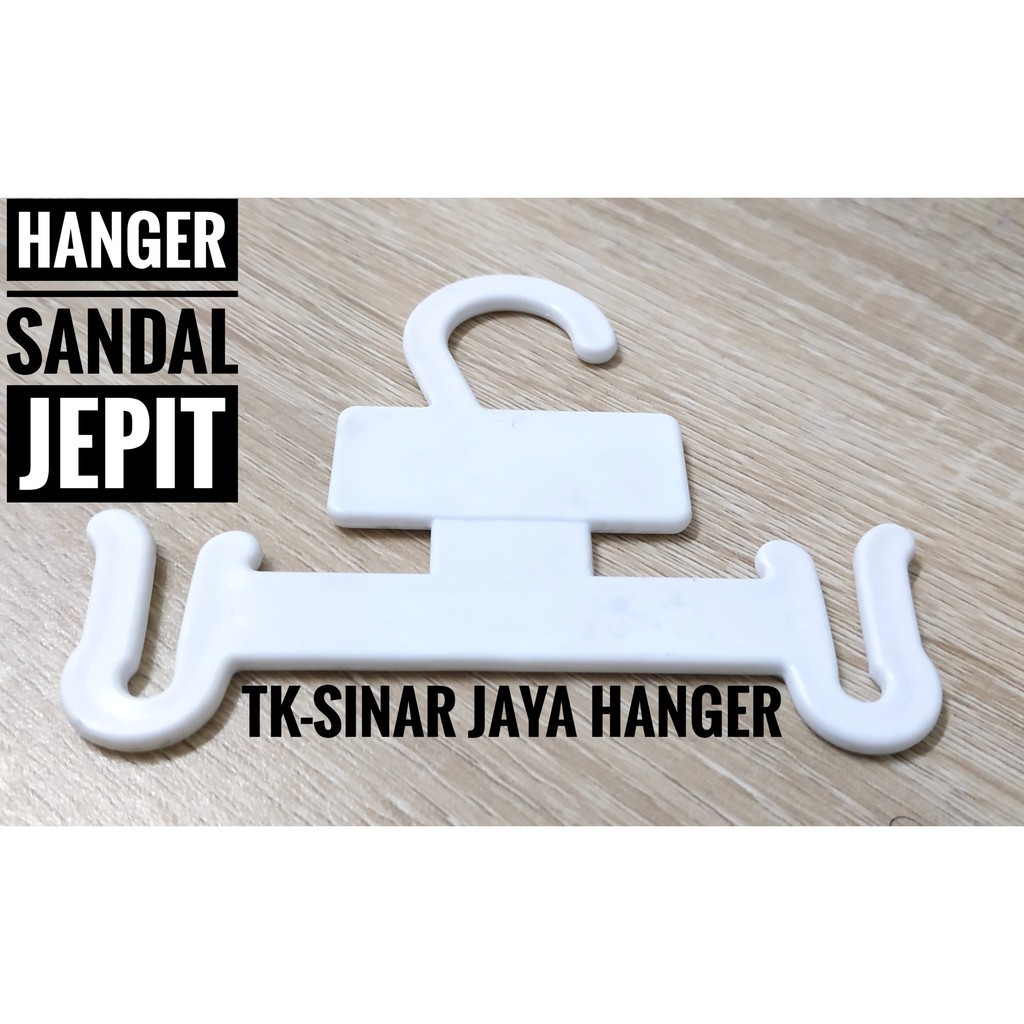 Hanger jepit sendal bahan plastik harga perlusin