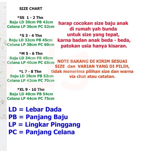 KS setelan anak perempuan / setelan anak cewek / setcel anak perempuan