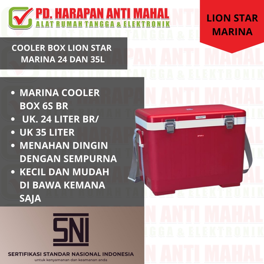 COOLER BOX LION STAR MARINA/ COOLER BOX LION STAR MARINA 24L/ COOLER COX LION STAR MARINA 35L/ BOX P