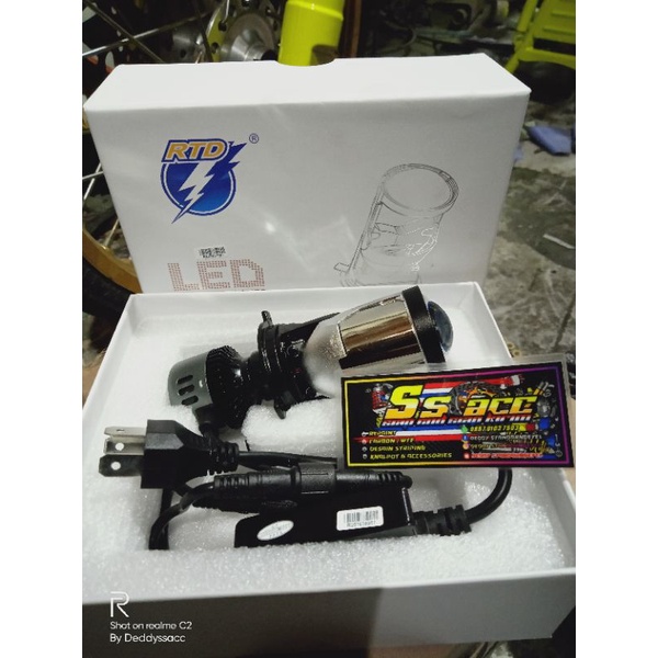 lampu LED rtd soket h4 pnp vixion