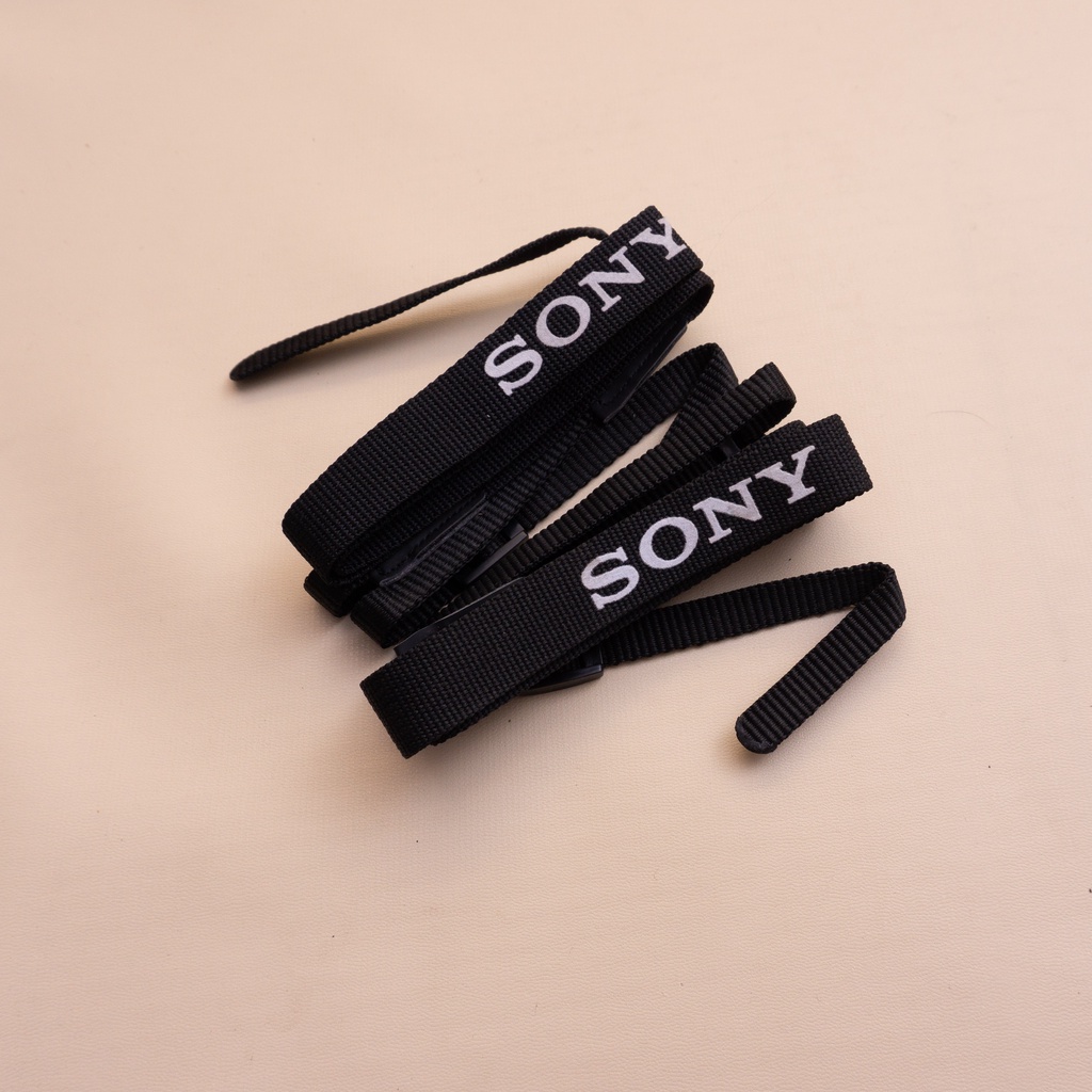 Strap Kamera Ori Sony A5000 A5100 A6000 - Tali Kamera Original Murah