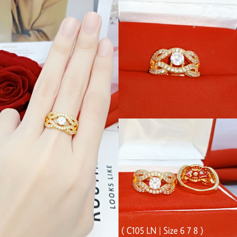Cincin Xuping Wanita Murah C105 LN