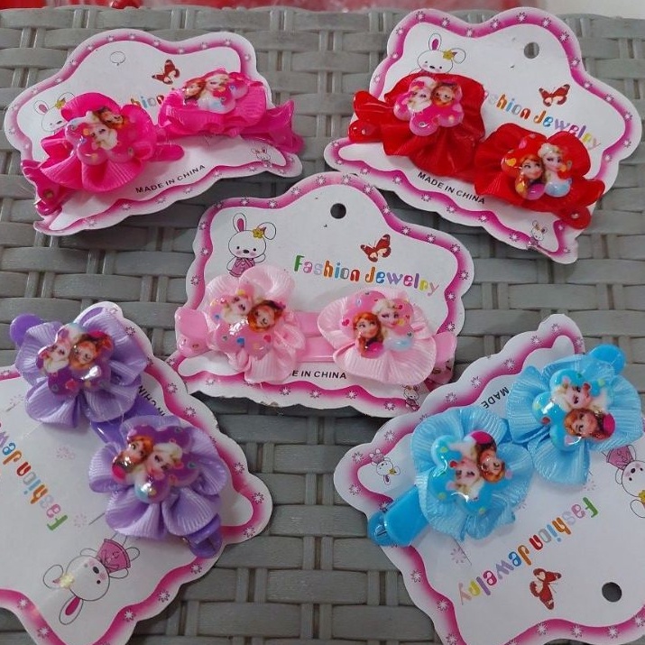 jepitan rambut anak frozen