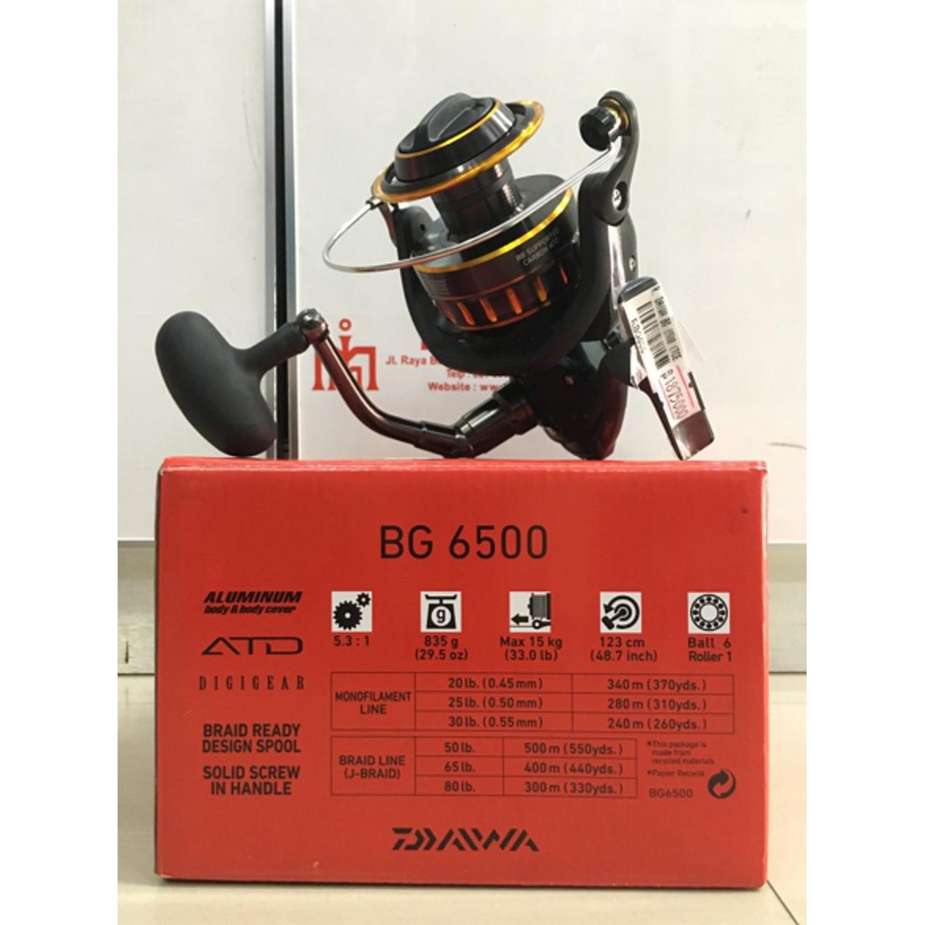 BARU Reel Daiwa BG 6500 TERBARU