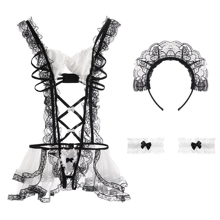 Sexy Lingerie Custom Wanita / Sleepwear Lingery sexy 8006-8