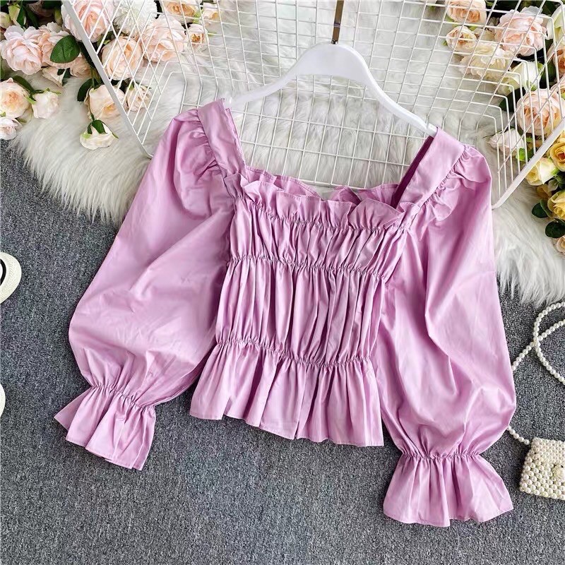 KOREAN SABRINA BLOUSE / CELAMA BLOUSE