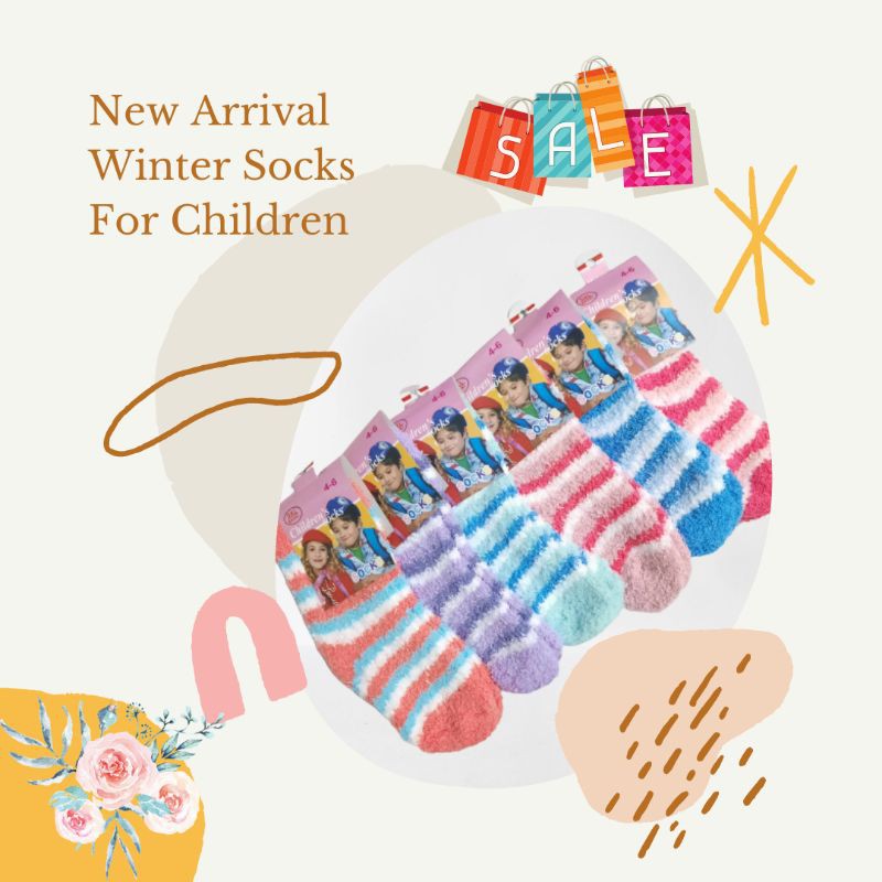 Kaos Kaki Winter Anak Kaos kaki musim dingin